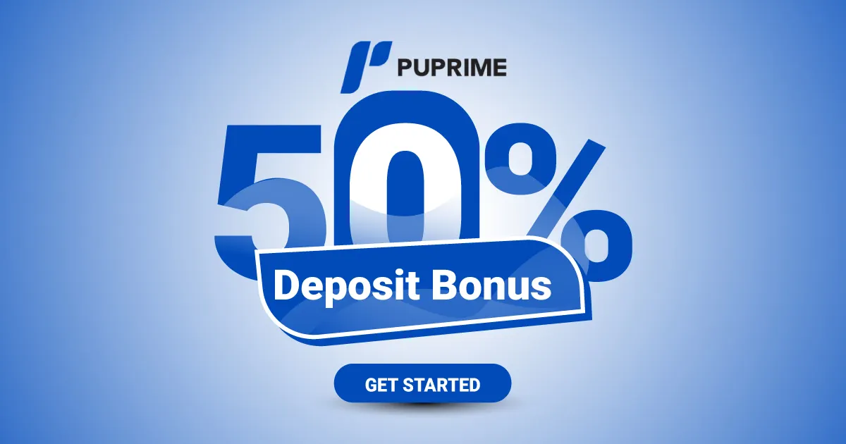 Welcome Credit Bonus with New 50% Extra at PuPrime