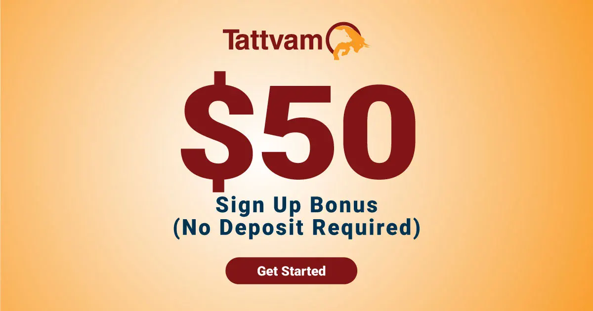 Free Credit Bonus $50 No Deposit Bonus at Tattvam Markets