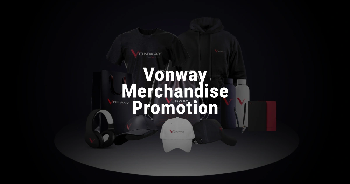 Unlock Exclusive Vonway Branded Merchandise for Traders