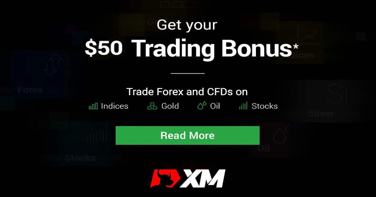 XM Group No Deposit Bonus Amount $50 USD Instantly
